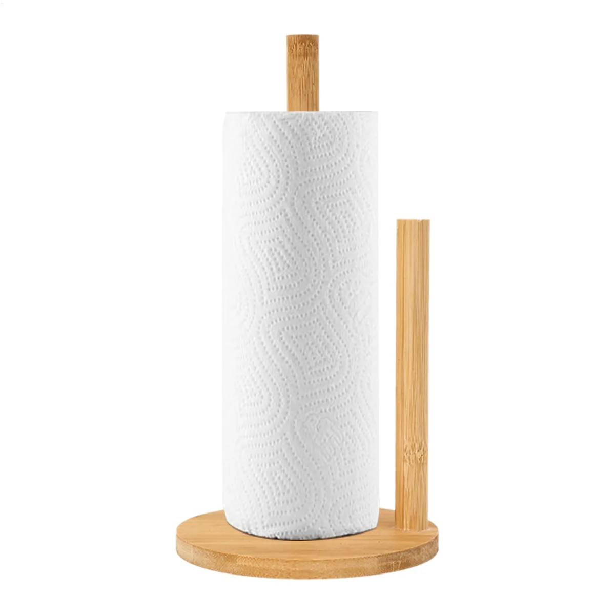 Bamboo Kitchen Roll Stand, photo 4