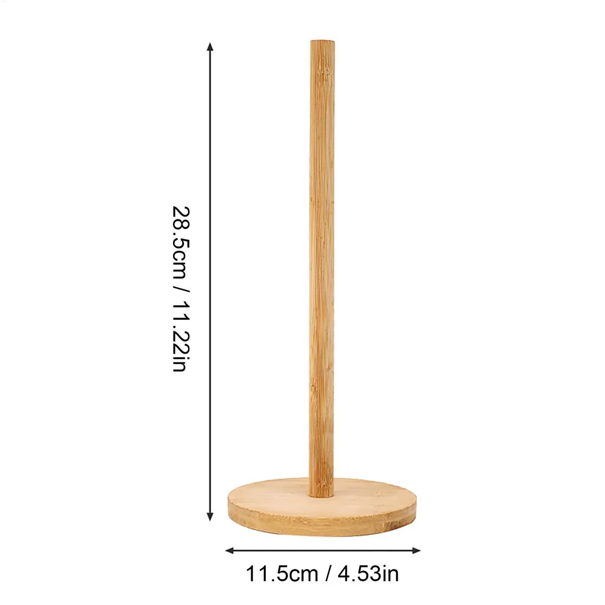 Bamboo Kitchen Roll Stand, photo 6