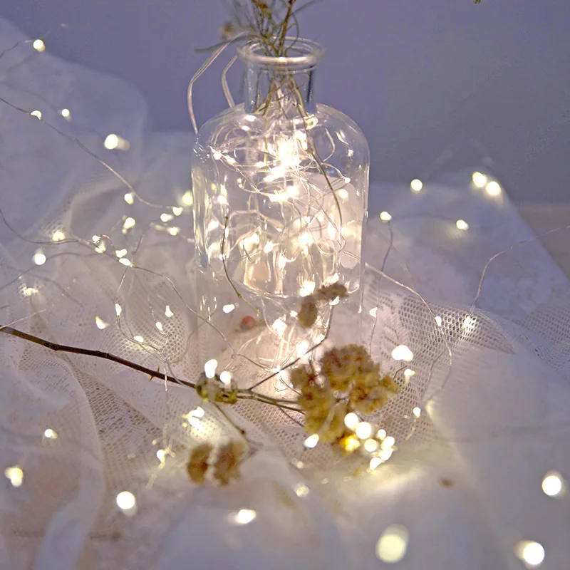 Copper Wire Fairy Lights, 20 m, photo 2