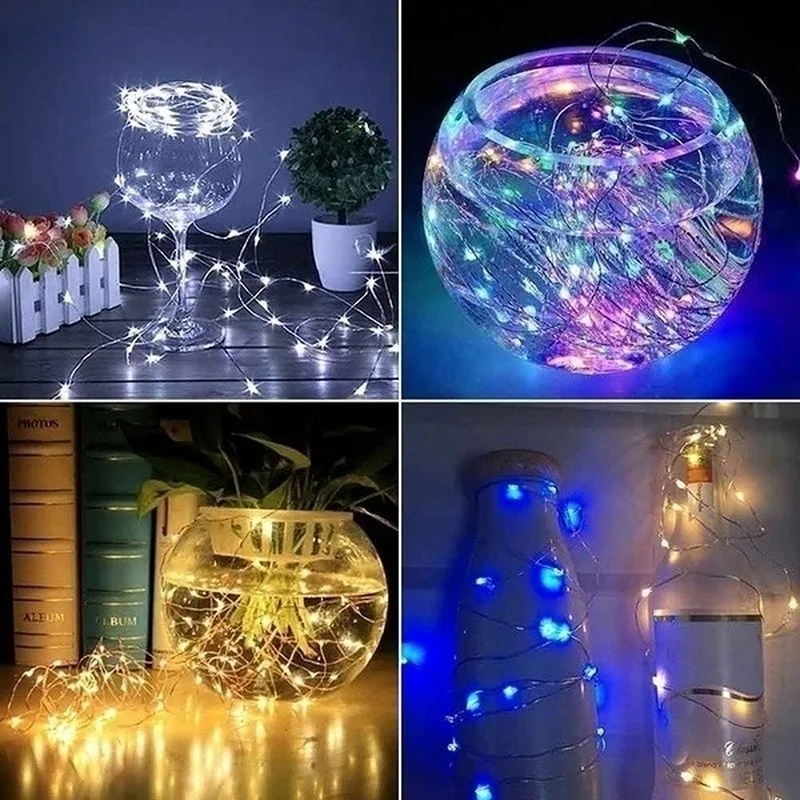 Copper Wire Fairy Lights, 20 m, photo 6