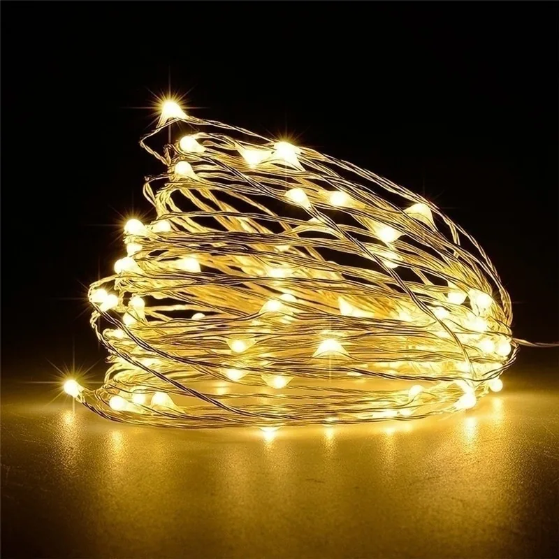 Copper Wire Fairy Lights, 20 m, photo 8