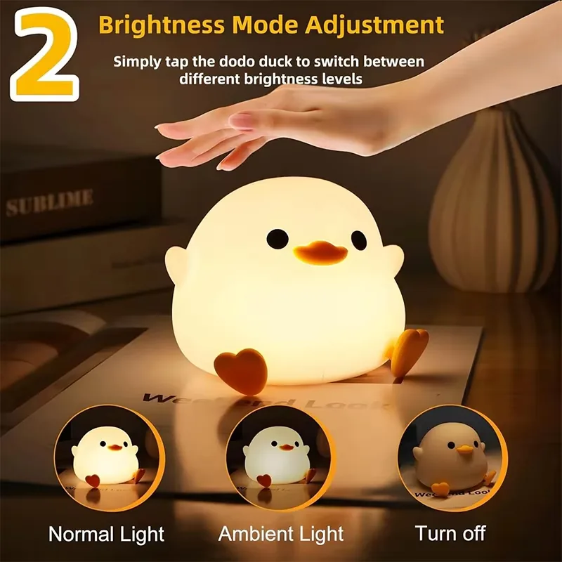Duck Silicone Night Light, photo 2