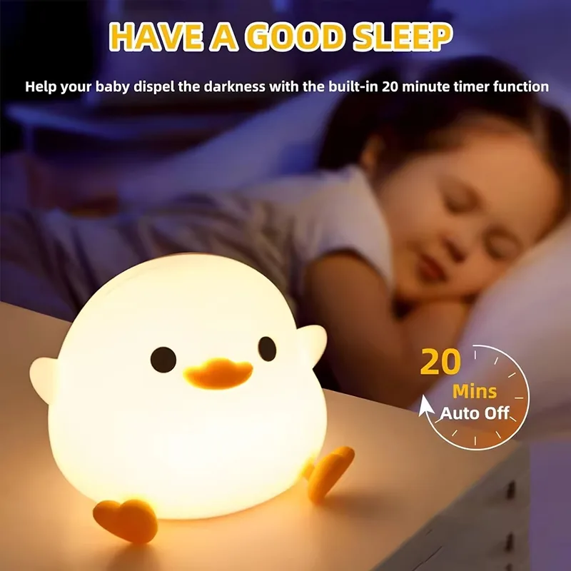 Duck Silicone Night Light, photo 3