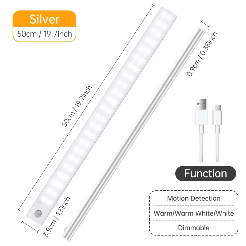 Magnetic Motion Sensor Night Light Bar, photo 8