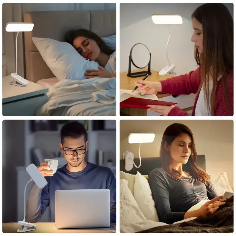 Clip-on LED Desk Lamp with Flexible Neck, photo 6