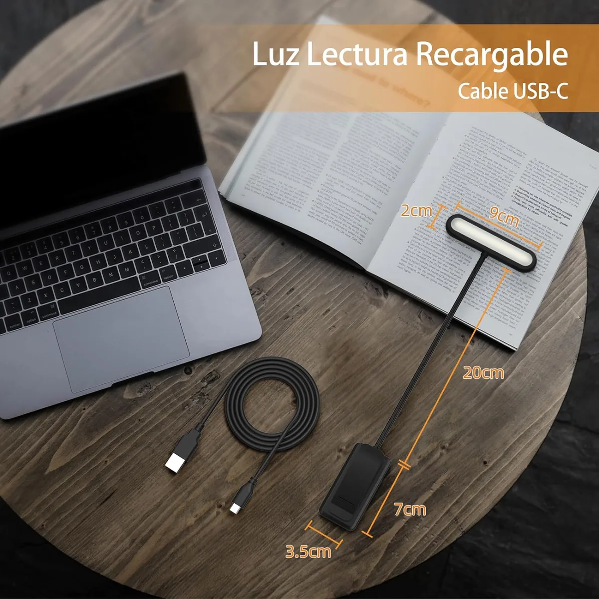 Rechargeable Clip-on Reading Light, photo 6