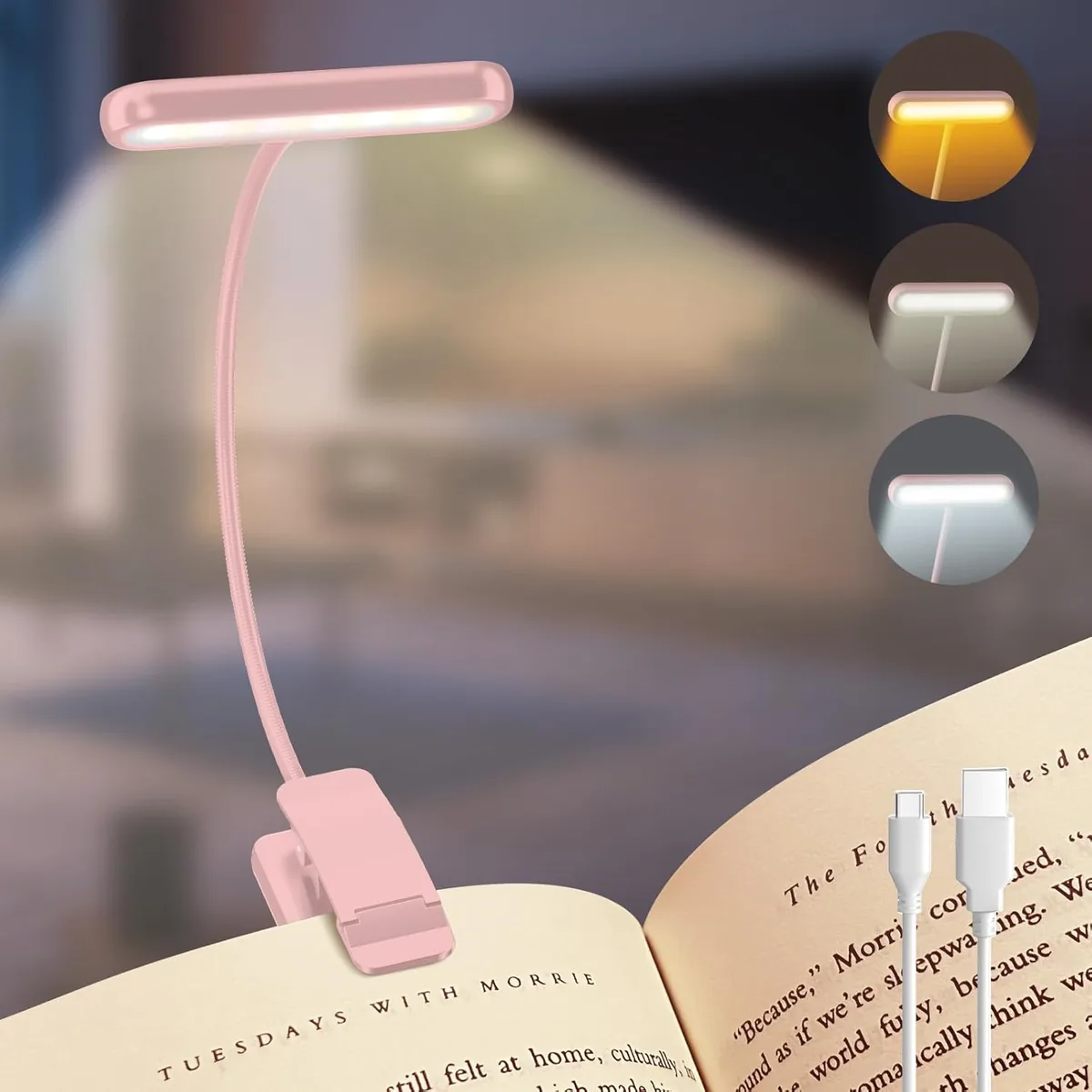 Rechargeable Clip-on Reading Light, photo 8