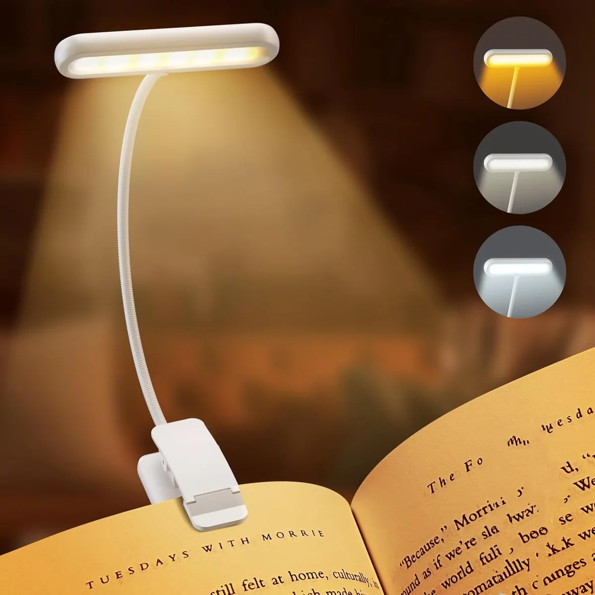 Rechargeable Clip-on Reading Light, photo 7