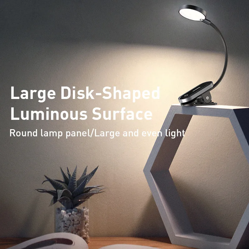 Round Clip-on LED Lamp with Flexible Post, photo 2