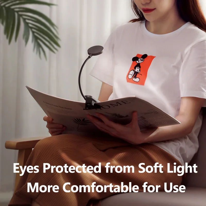 Round Clip-on LED Lamp with Flexible Post, photo 3