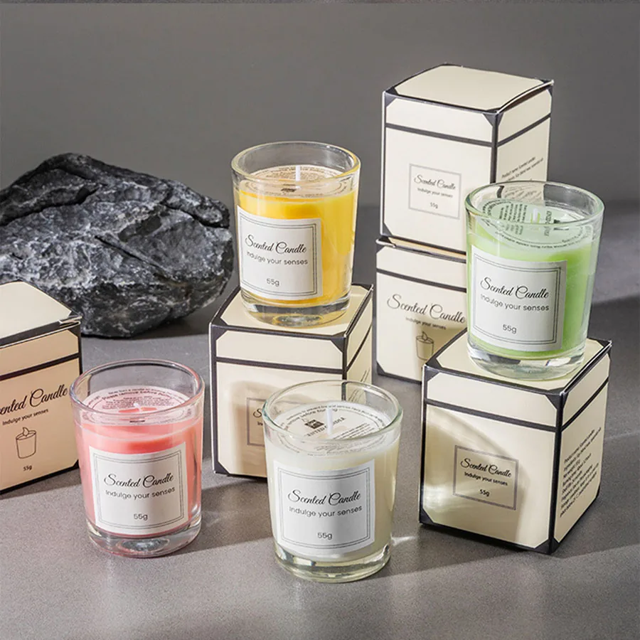 Scented Candle Gift Set in Glass Jars, photo 4
