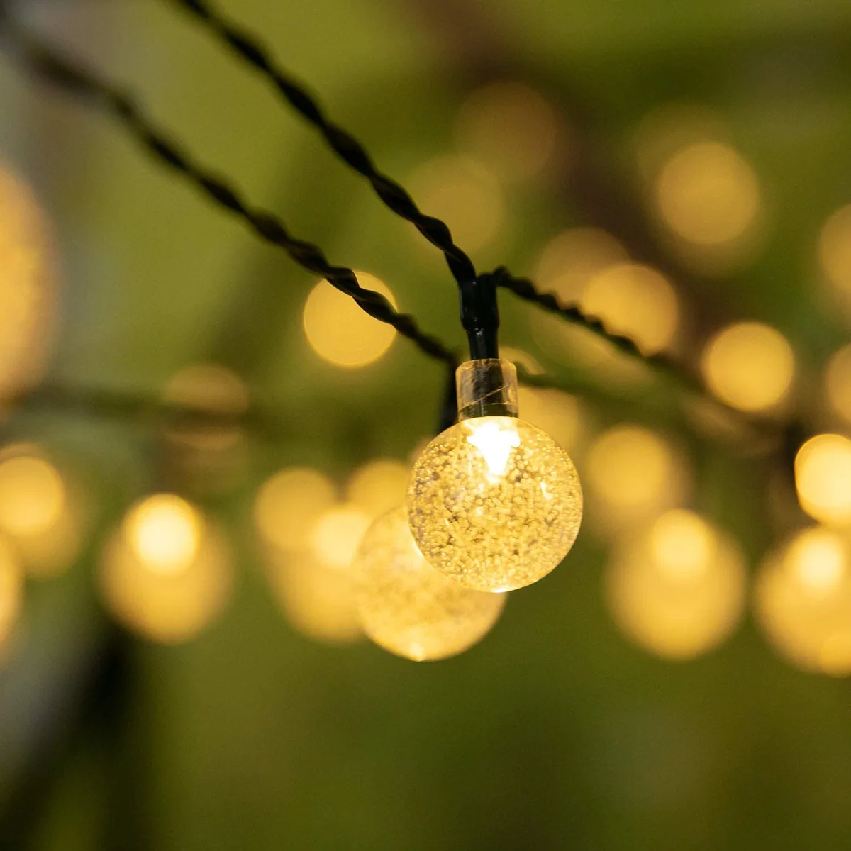 Solar Crystal Ball String Lights, 22 m, photo 2