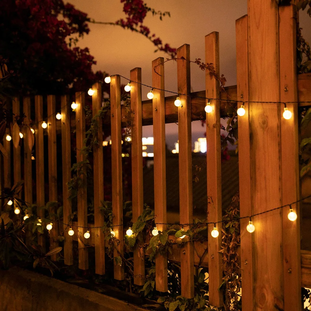 Solar Crystal Ball String Lights, 22 m, photo 3