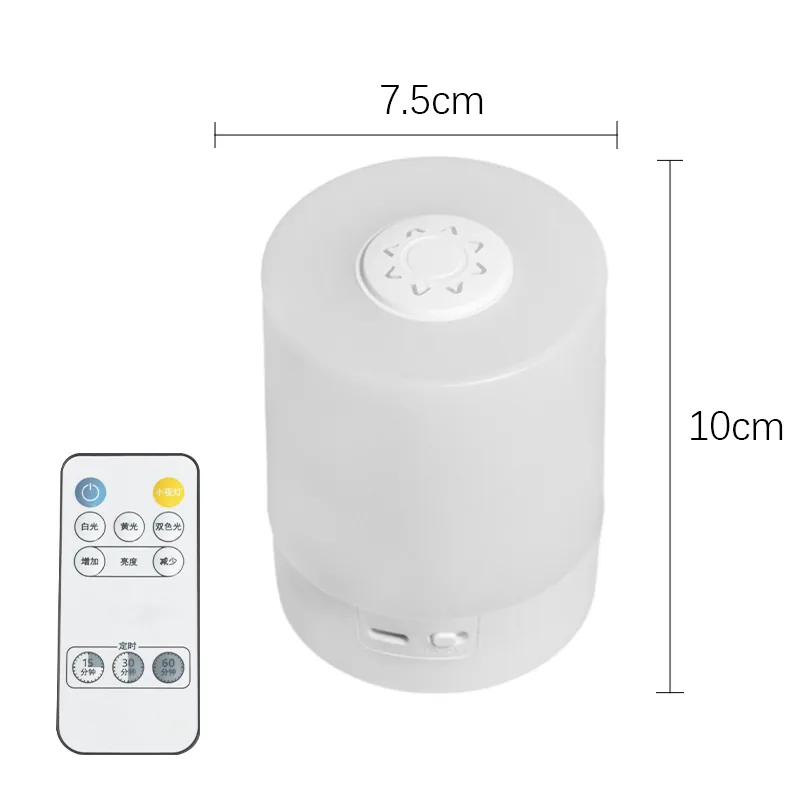 Touch Dimmable Bedside Lamp with Remote, photo 8