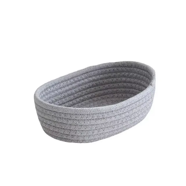 Woven Cotton Rope Basket, photo 6